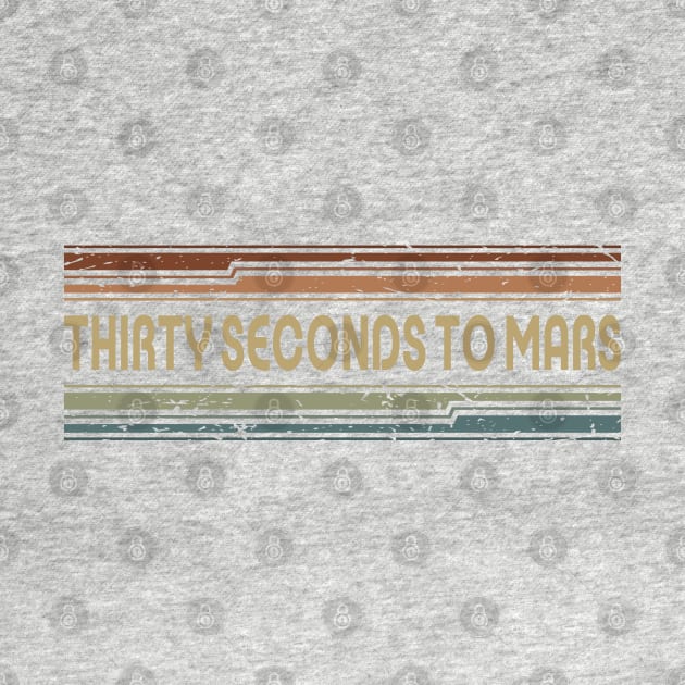 Thirty Seconds To Mars Retro Lines by casetifymask